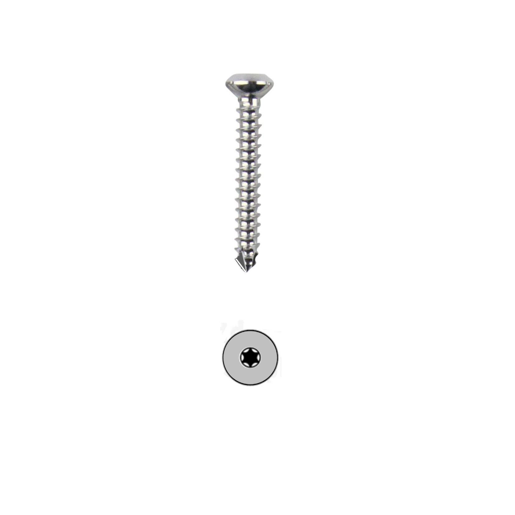 Cortical Starhead Screws, Self-tapping - 2.7 mm