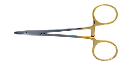 Halsey Needle Holder- Tungsten Carbide (no cutting scissors)