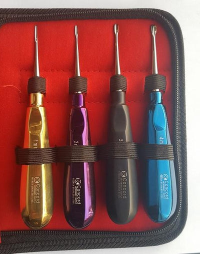 Winged Elevator Sets: Coloured, Standard Handles