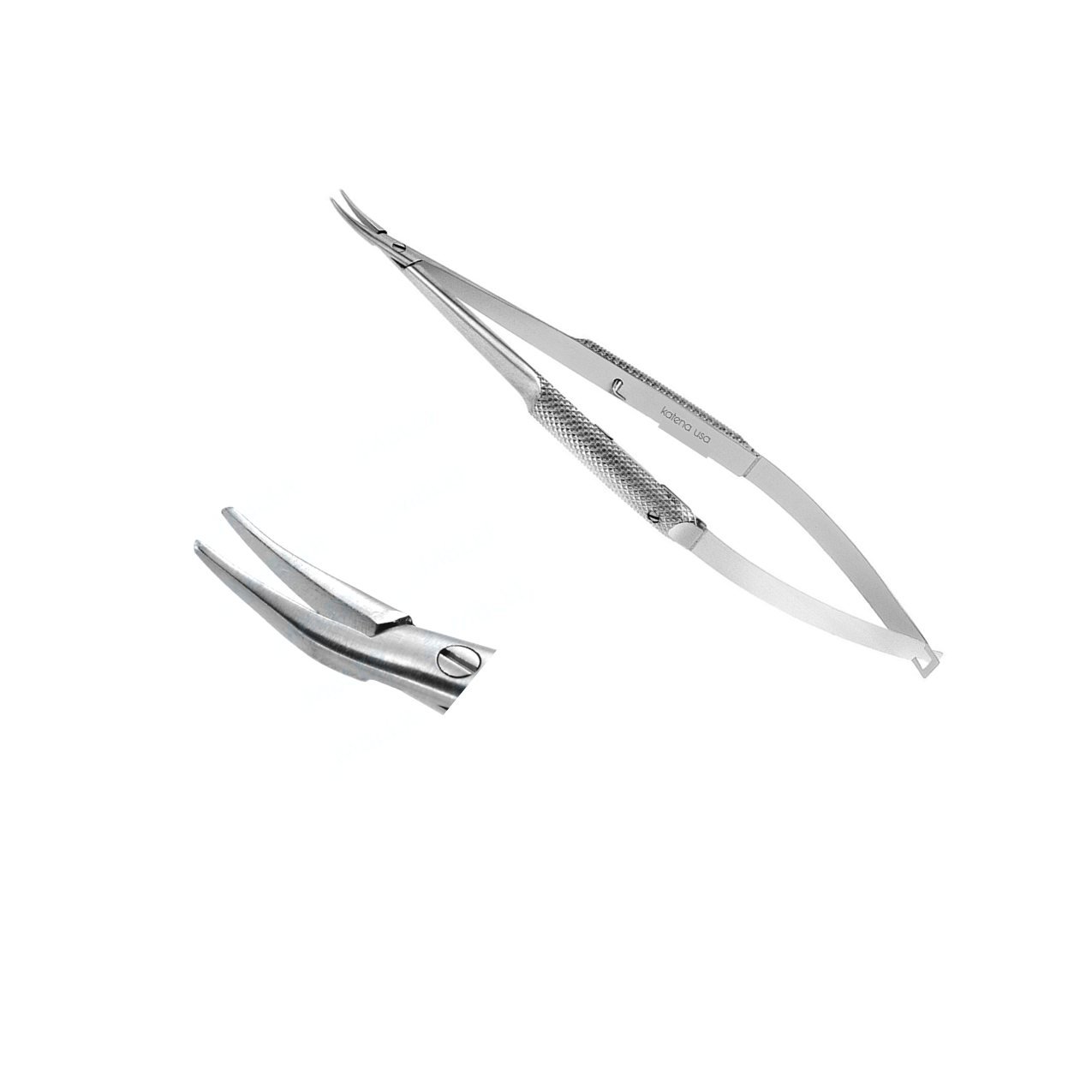 Barraquer Needle Holder,  Non-Locking