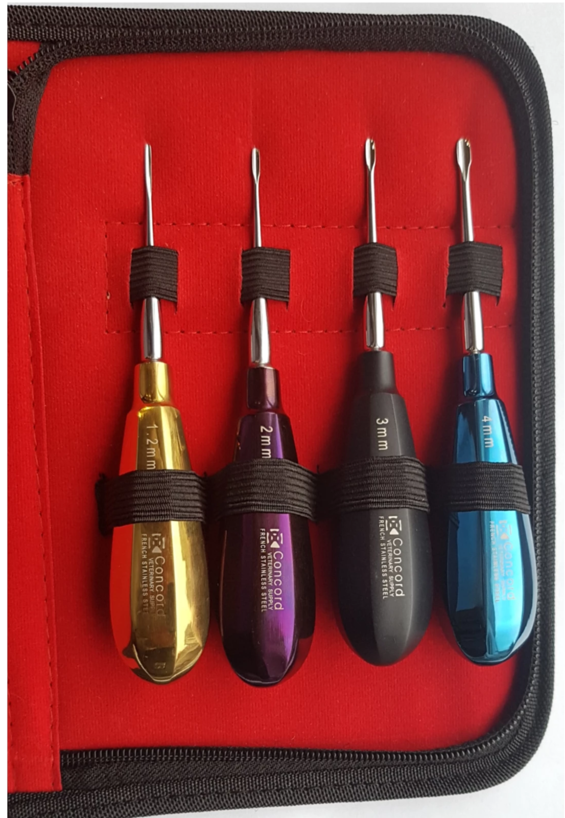 Winged Elevator Sets: Coloured, Stubby Handles