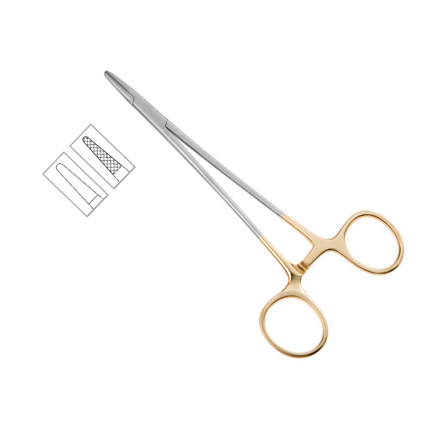Crilewood Needle Holder, 15cm - T-Carbide