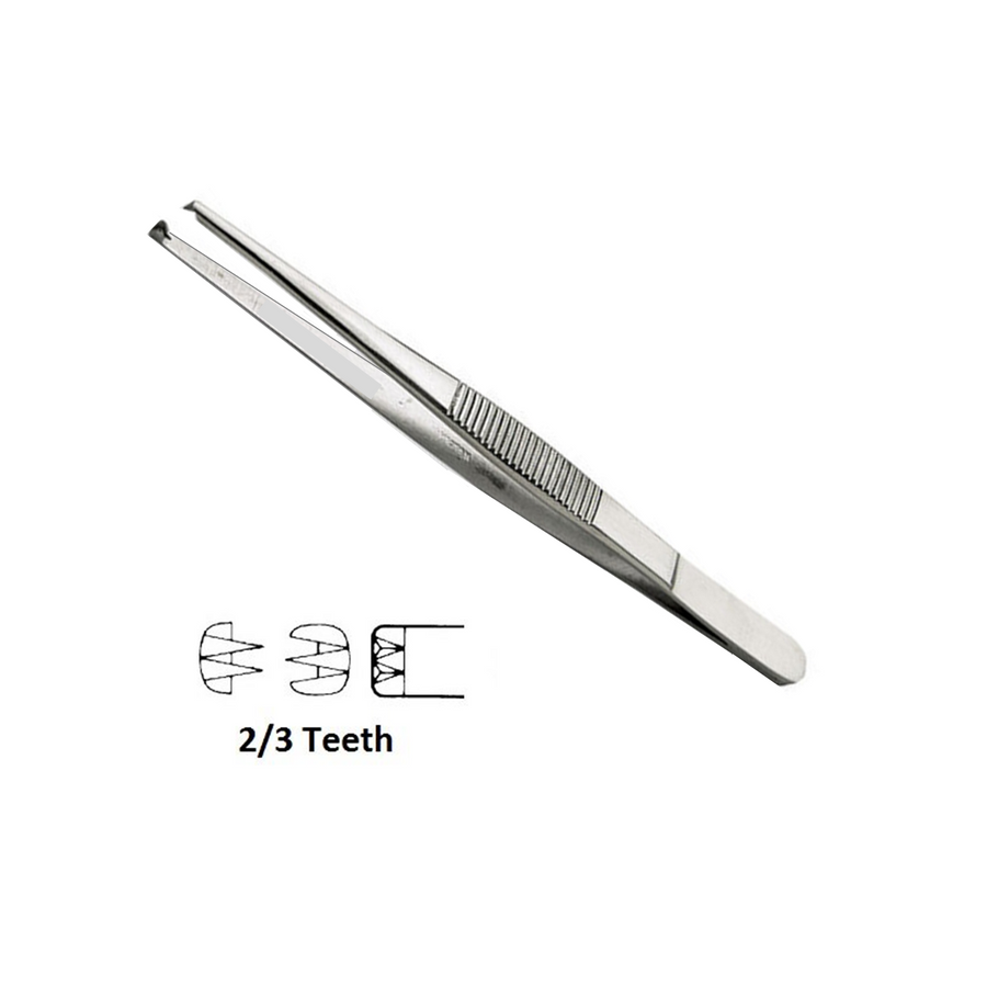 Dissecting Tissue Forceps - 2:3 teeth