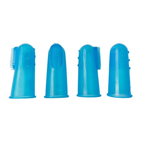 Finger Toothbrushes - Set of 4