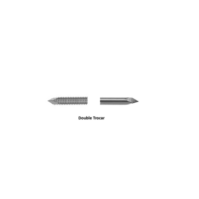 Steinmann Pins, Front-threaded, Double trocar points