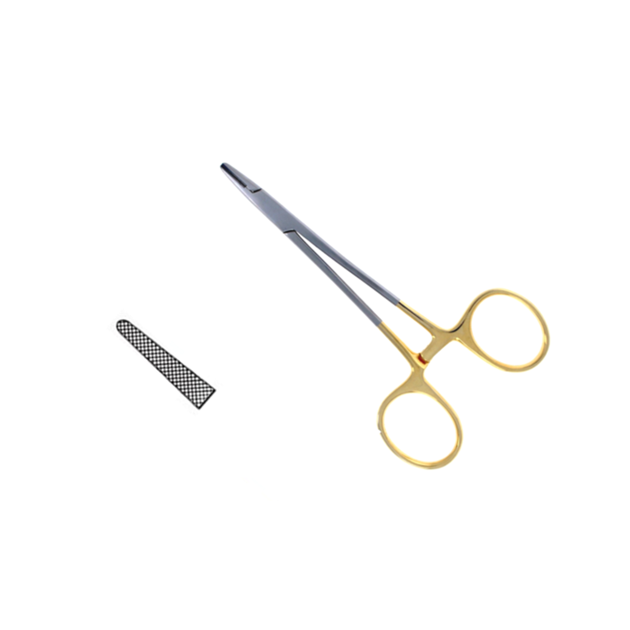 Halsey Needle Holder- Tungsten Carbide (no cutting scissors)