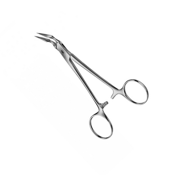 German Stieglitz Splinter Dental Root Fragment Forceps #753 - 45º Tapered Tip, 5"