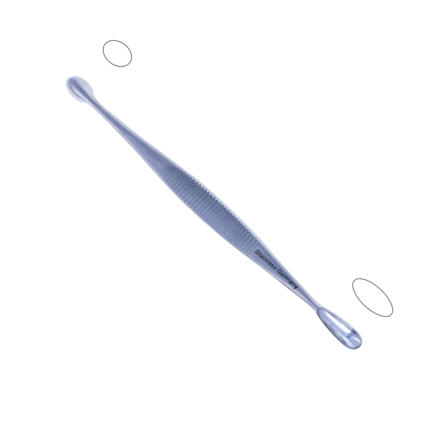 Volkmann Double-Ended Bone Curette, 20cm x 8mm