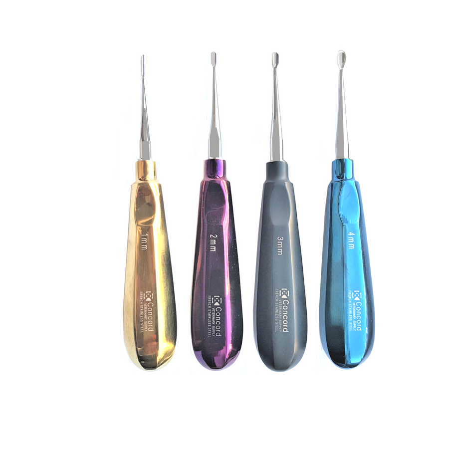 Winged Elevators - Coloured, Standard Handles