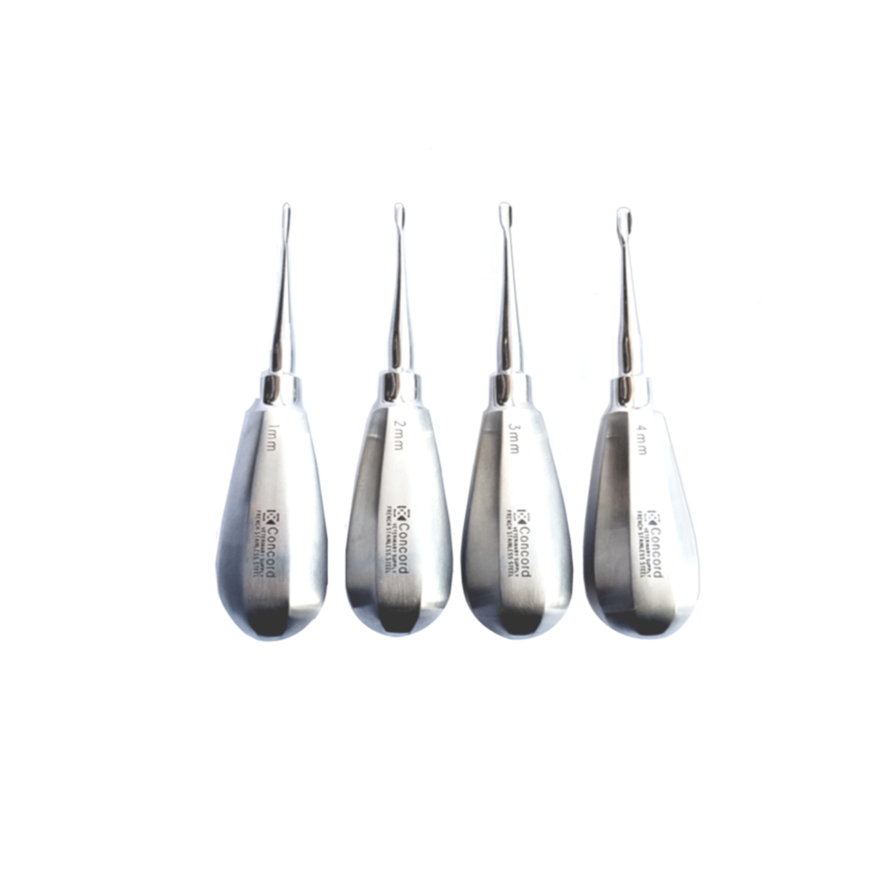 Winged Elevators, Extra Short, Stubby Handles