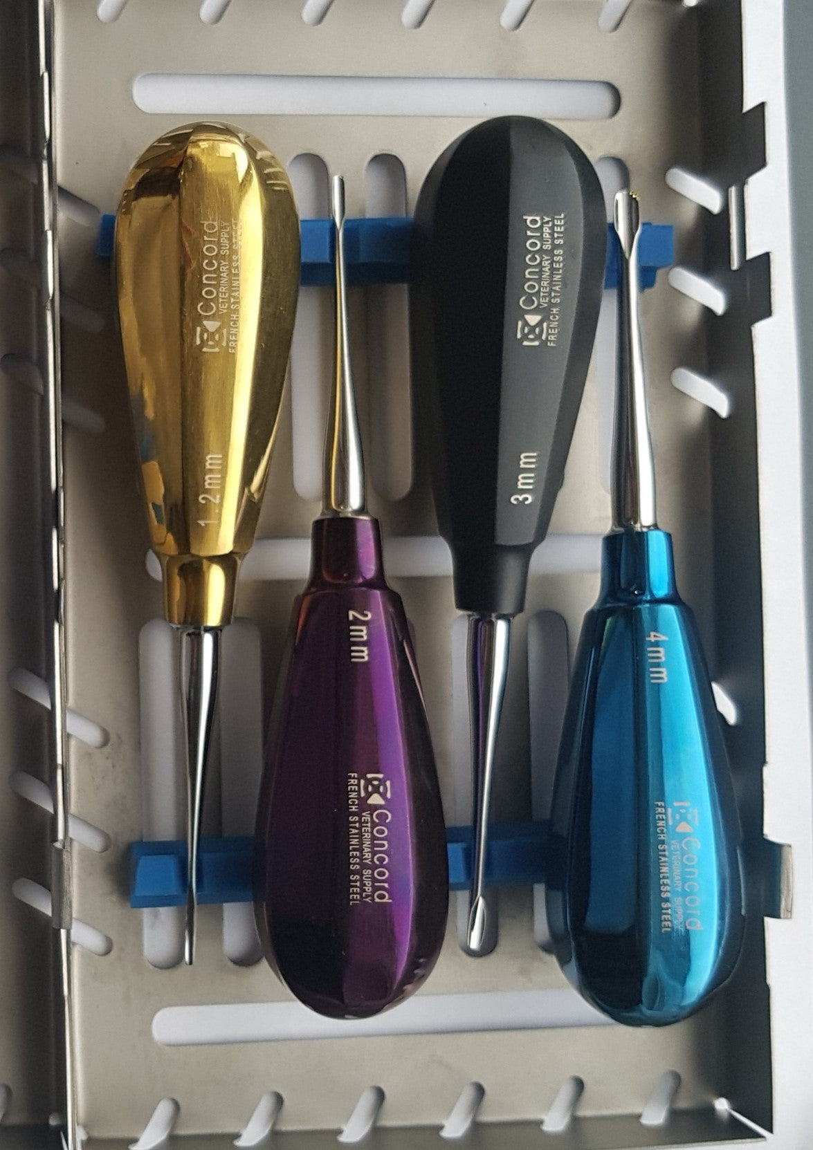 Winged Elevator Sets: Coloured, EXTRA SHORT, Stubby Handles