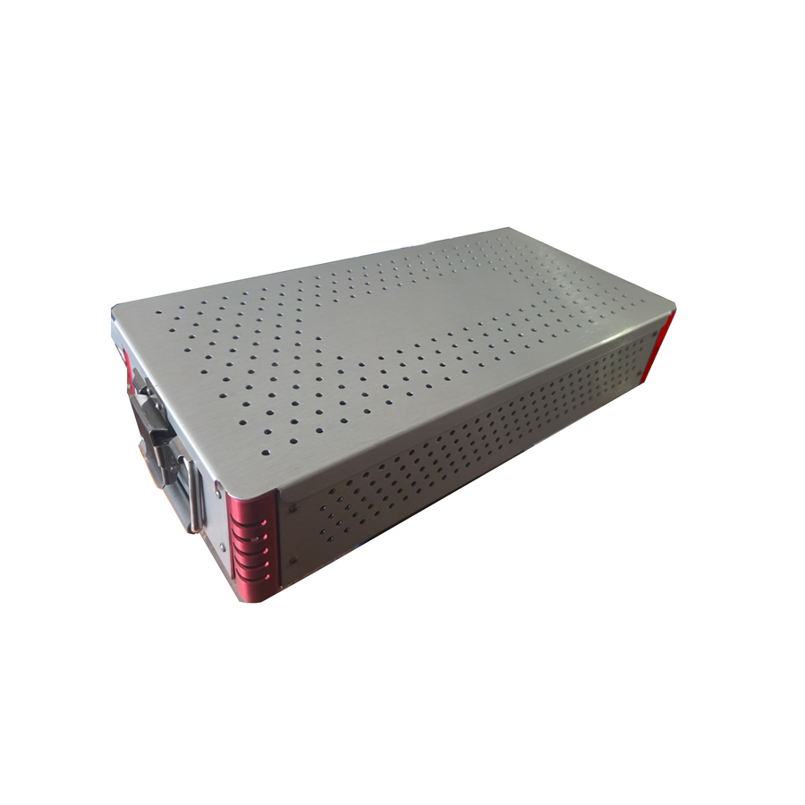Stainless Steel Screw Box with Screw Rack- Large