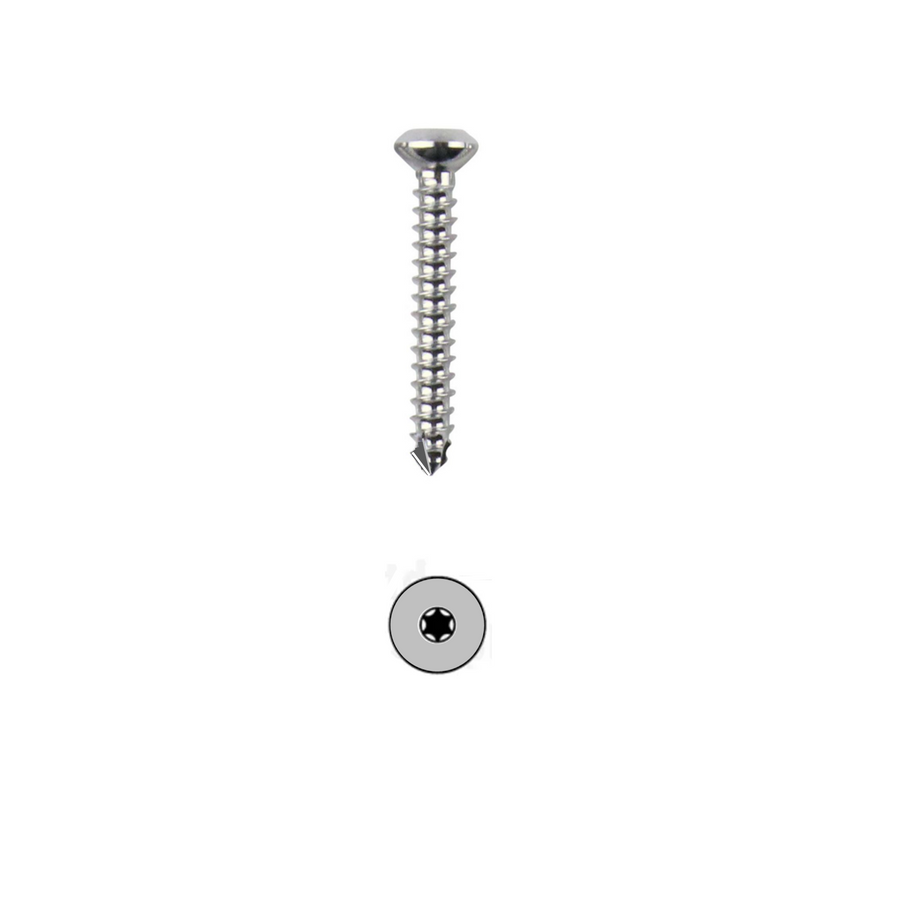 Cortical Starhead Screws, Self-tapping - 2.7 mm