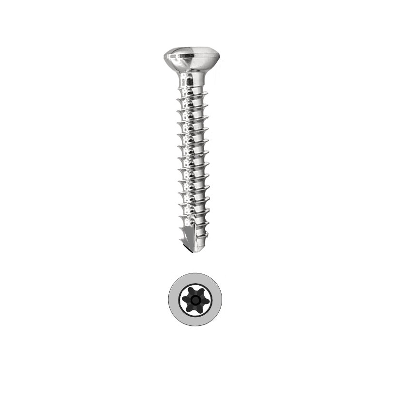 Cortical Starhead Screws, Self-tapping, 3.5 mm