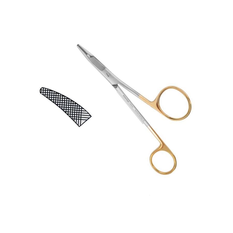 Veterinary Dental Instruments Crilewood Needle Holder 6” TC Jaws