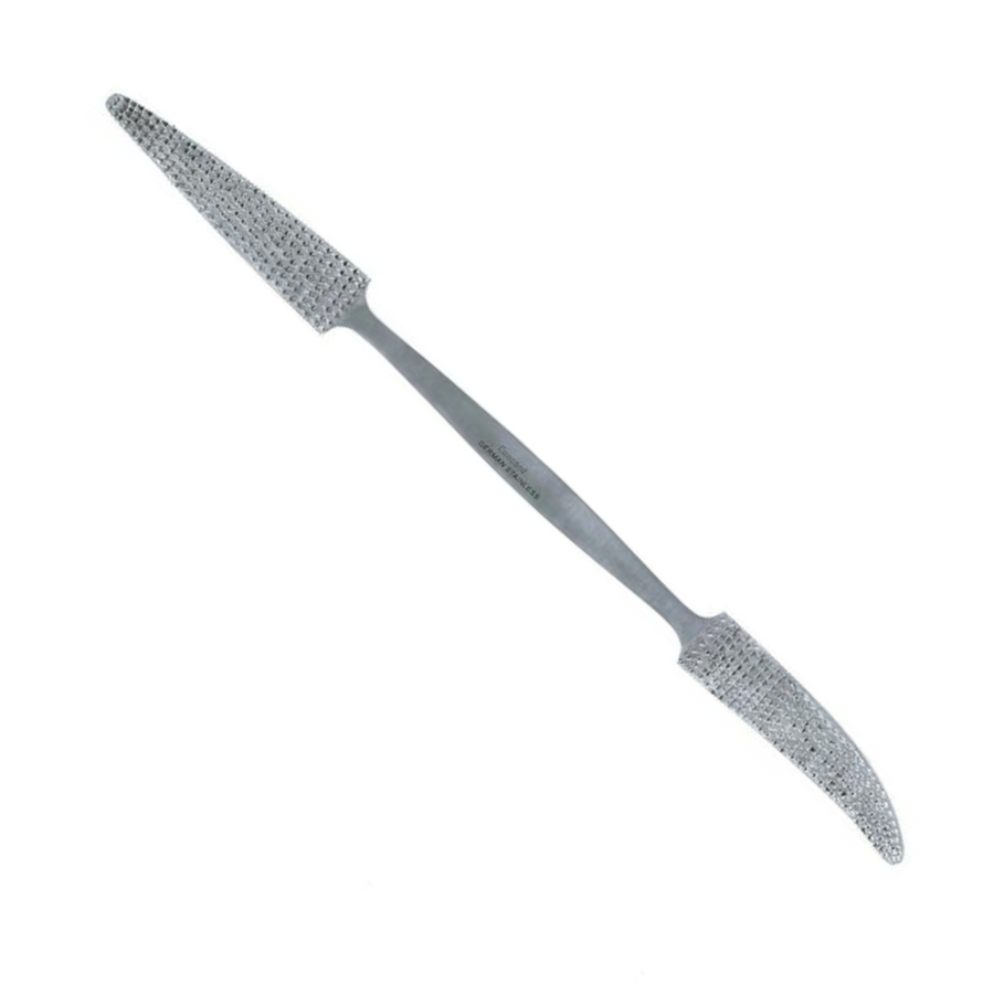 Putti Bone Rasp, Double-Ended, Flat/Flat