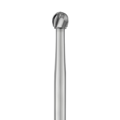 Round Bur - Carbide, Friction Grip