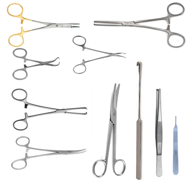 Spay Surgery Instruments Canine Spay Pack - Concord Surgical