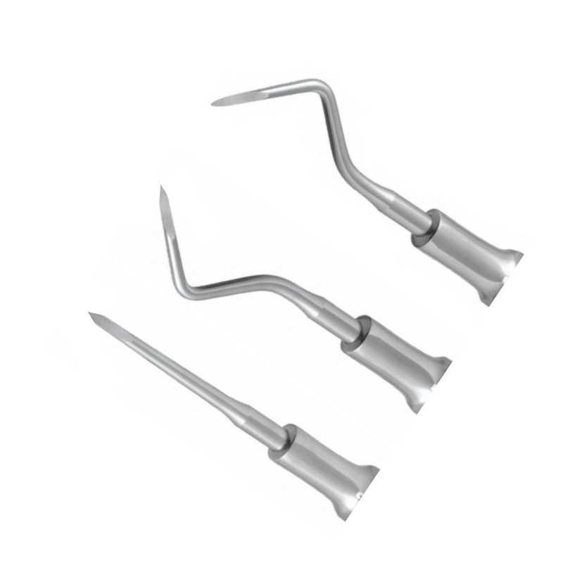 Strumenti Laboratorio Odontotecnico 3 Strumenti Dentali Heidbrink Root Tip Picks - Elevatori Per Radici, In Acciaio Inox, Nuovi Per Laboratori Sbiancante Denti - Foto 4
