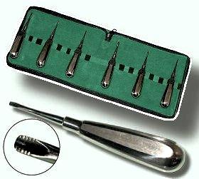 Winged Elevators Standard handles serrated-
