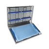 Stainless Steel Sterilization Tray, Large with Mat