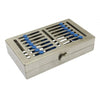 Cassette Tray for Root/Winged Elevators - Stainless Steel