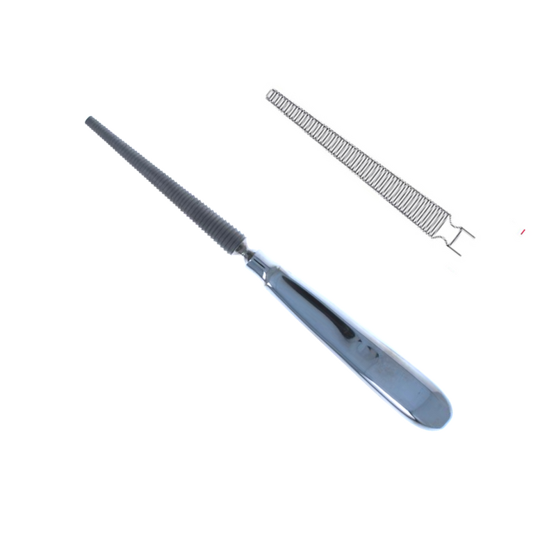 Bone Hand Rasp Trochlear Bone Rasp - Concord Surgical